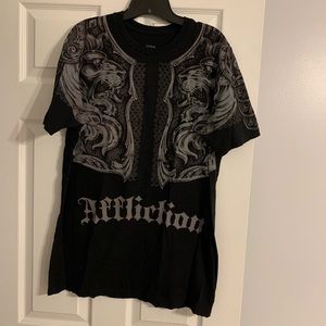 Affliction shield shirt